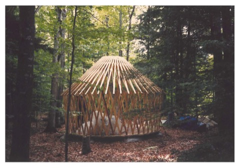 Yurt construction, photo 3