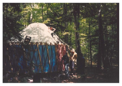 Yurt construction, photo 16